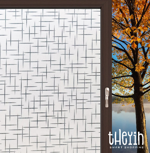 Cross frosted privacy - 2m,