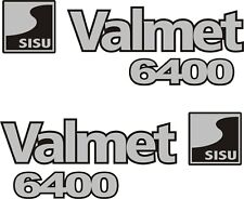 Valmet 6400 Tractor Decal Set