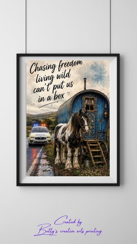 Funny gypsy art print posters - funny,