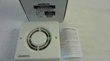 Low Voltage Extractor Fan 12V AC for Bathroom Wall/Ceiling Manrose XF100LV 100mm