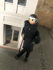 Antique Flapper Doll Wooden