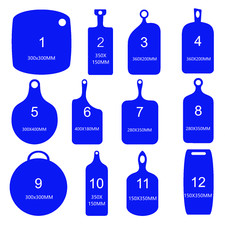 Chopping Board Reusable Perspex Router Template