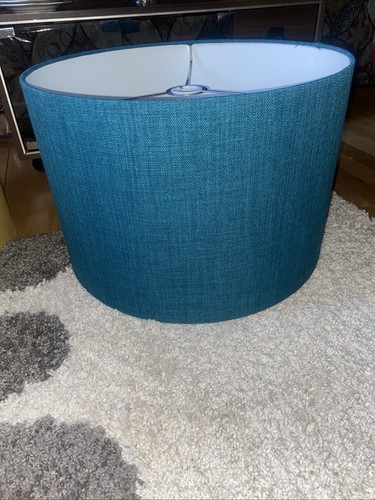 Large lamp shade blue teal - lamp,