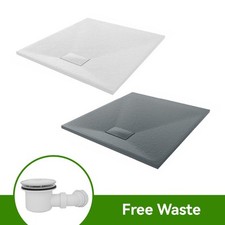 Slate Effect Shower Tray