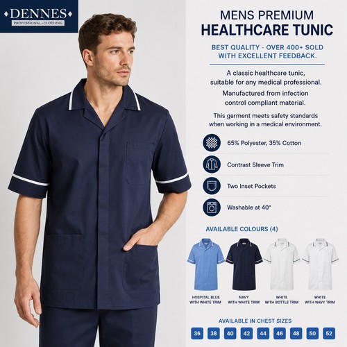 Mens nurses tunic - mens,