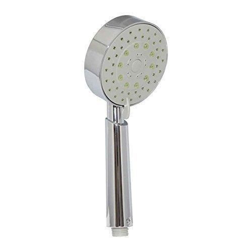 Chrome spray shower head - 5-spray,