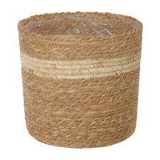 Wickerfield Natural Seagrass Indoor Planter Storage Basket Flower Pot