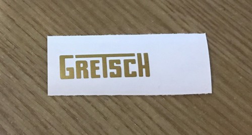Gretsch guitar decal,sticker