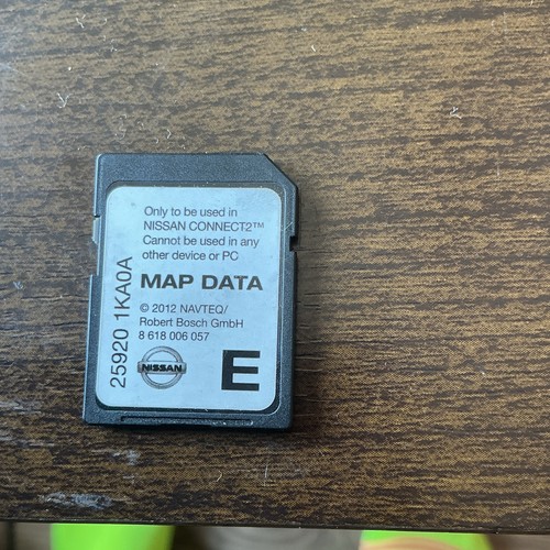 Genuine nissan map data - nissan,