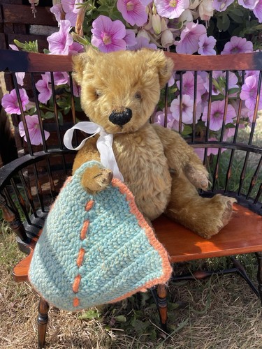 Vintage pedigree teddy bear - teddy,