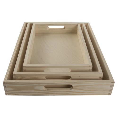 Plain wooden serving - plain,