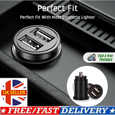 Fast Car Charger 2 USB Port For Iphone Samsung Cigarette Lighter Socket Adapter