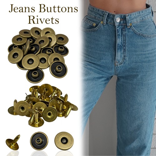 Jeans buttons rivets hammer - buttons, on