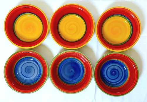 Royal norfolk set bowls - royal, 6