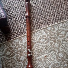 🔥 Vintage Johannes Adler Wooden Recorder Handmade In Germany 63cm ( Tenor ? )