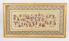 Handmade Chinese Silk Embroidery 100 Boys Playin Tapestry Wall Hanging Art Panel