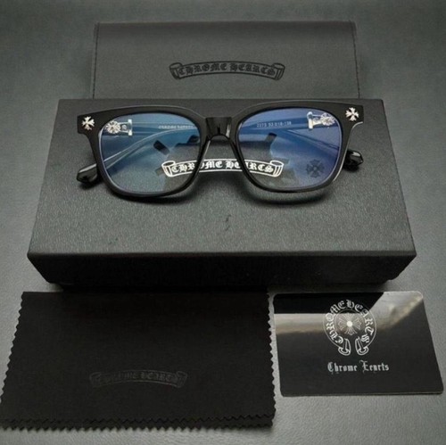 Black chrome hearts glasses - black,