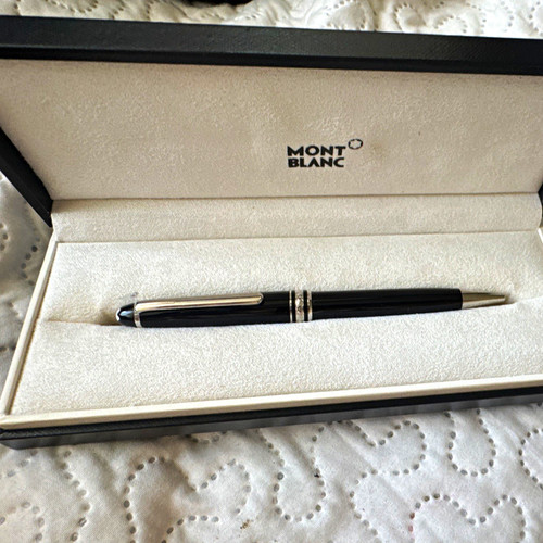 Montblanc black ballpoint - black, pen