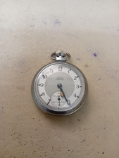 Lovely Vintage 1955 Smiths Empire Pocket Watch Serviced new Crystal (435)