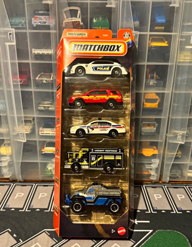 Matchbox mbx rescue police - matchbox,