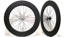 700C Track Bike Wheels Clincher Fixed Gear Single Speed Bicycle Carbon Wheelset