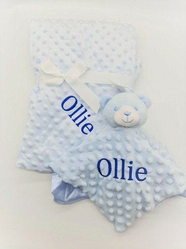 Personalised embroidered baby - embroidered,