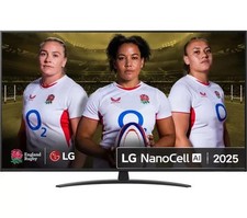 LG NANO81A 50" NanoCell AI 4K HDR Smart TV 2025 - 50NANO81A6A  Fo - 50NANO81A6A