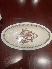 Portmeirion BOTANIC GARDENS Magnolia Altissima Oval Serving Platter 