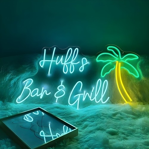 Custom neon bar - neon,