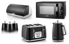 Swan Elegance Black Kettle