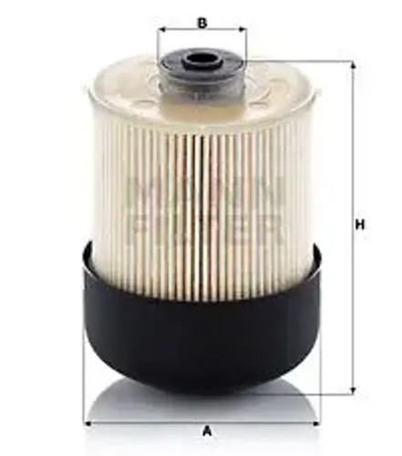 Fuel filter - filter, pu