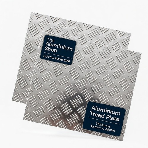 Aluminium tread plate - tread, chequer