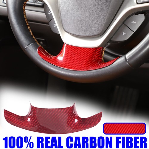Red dry carbon - carbon, steering