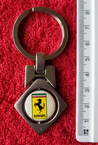 Ferrari keyring keyfob alloy - keyring,