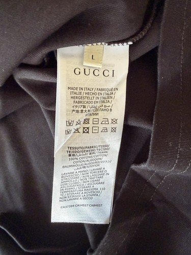 Gucci logo oversized - gucci, black