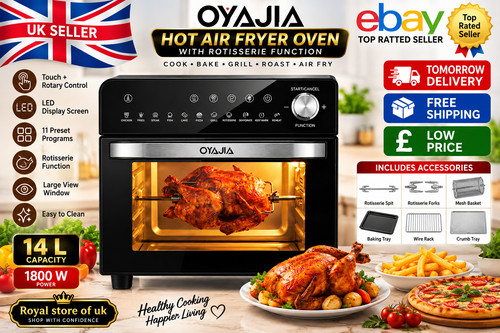 Hot air fryer oven - air, 14l