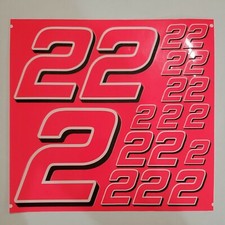 PINK FLUORESCENT /blk & wh