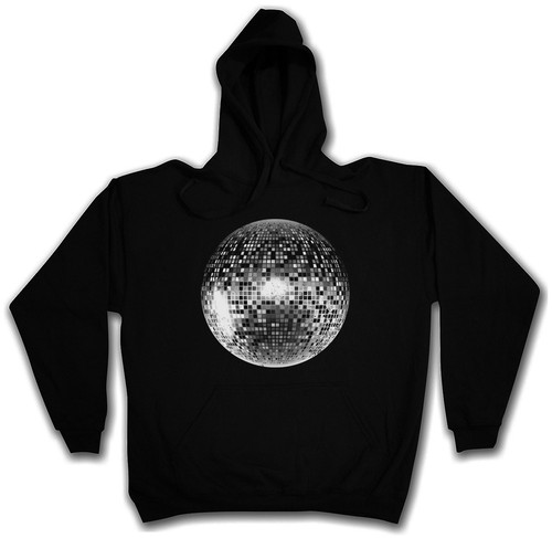 Disco light hoodie retro - light, i
