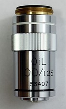 100X OIL IMMERSION NORMAL BRIGHTFIELD MICROSCOPE OBJECTIVE (ID259)