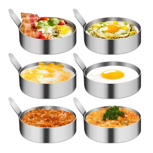 6pcs egg rings round - egg,