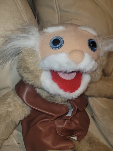 Old man ventriloquist puppet - ventriloquist,