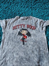 Betty Boop Acid Wash Graphic
