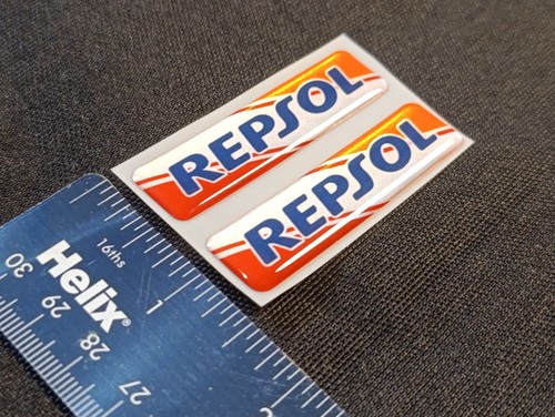 Repsol gel decals - repsol, helmet