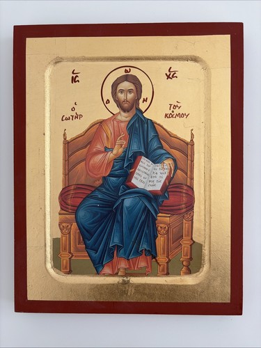 Greek orthodox icon christ - greek, of
