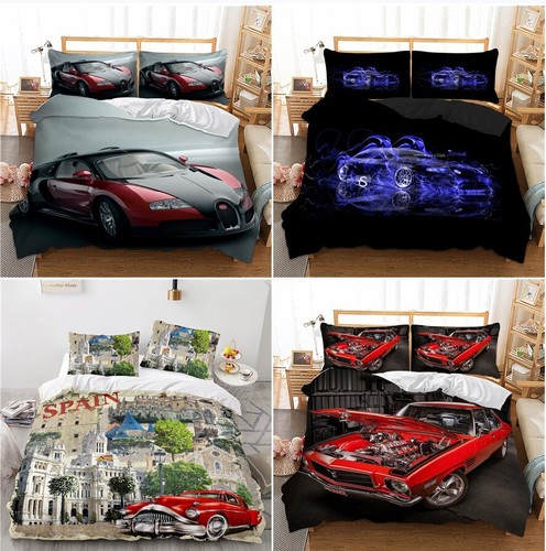 Racing car duvet - duvet, cover