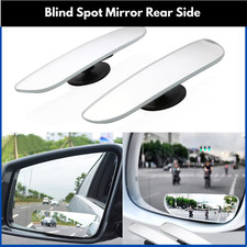 2X Blind Spot Mirror Rear Side View Towing Car Van Motorcycle Adjust Wide Angle
