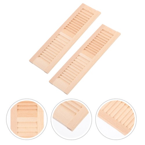 2pcs miniature wooden - miniature,
