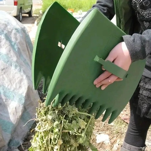 Leaf grabber pair hand held - leaf,