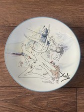 Salvador Dali porcelain plate