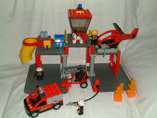 Lego duplo 5601 fire station - duplo,